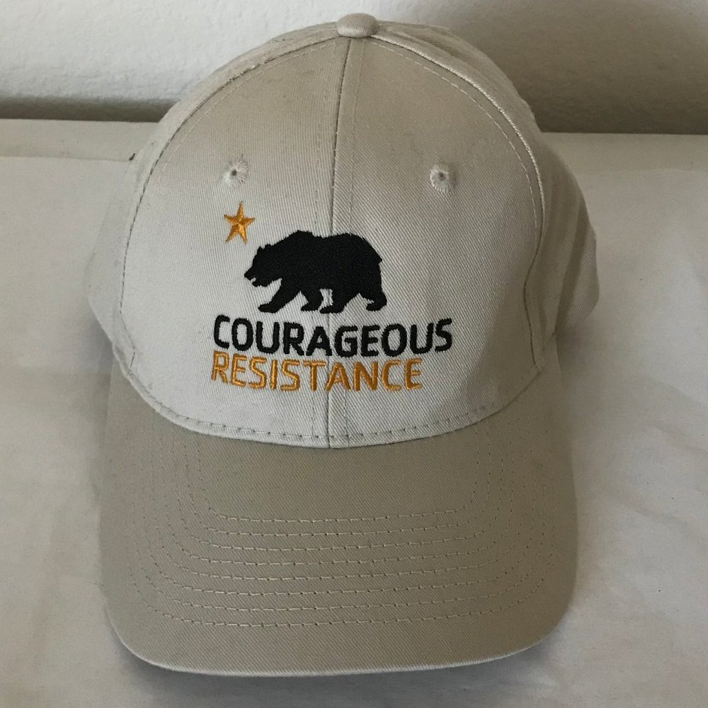 Courageous Resistance cotton ball cap